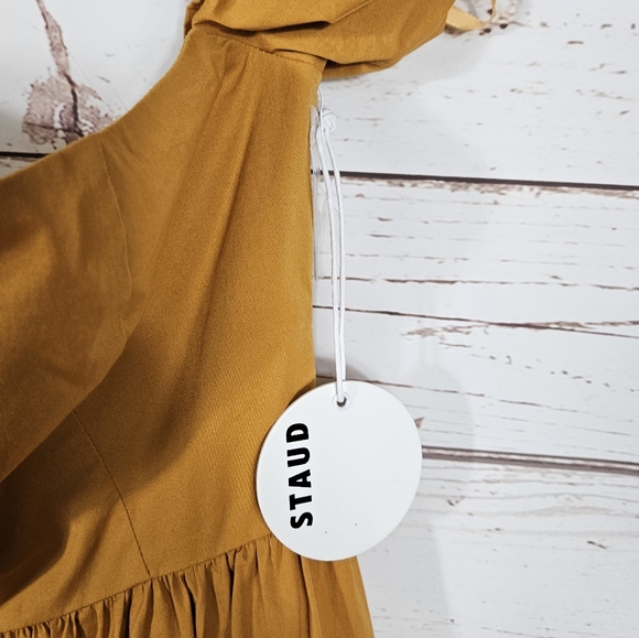 Staud | Mini Elio Dress in Honey NWT - Picture 7 of 7